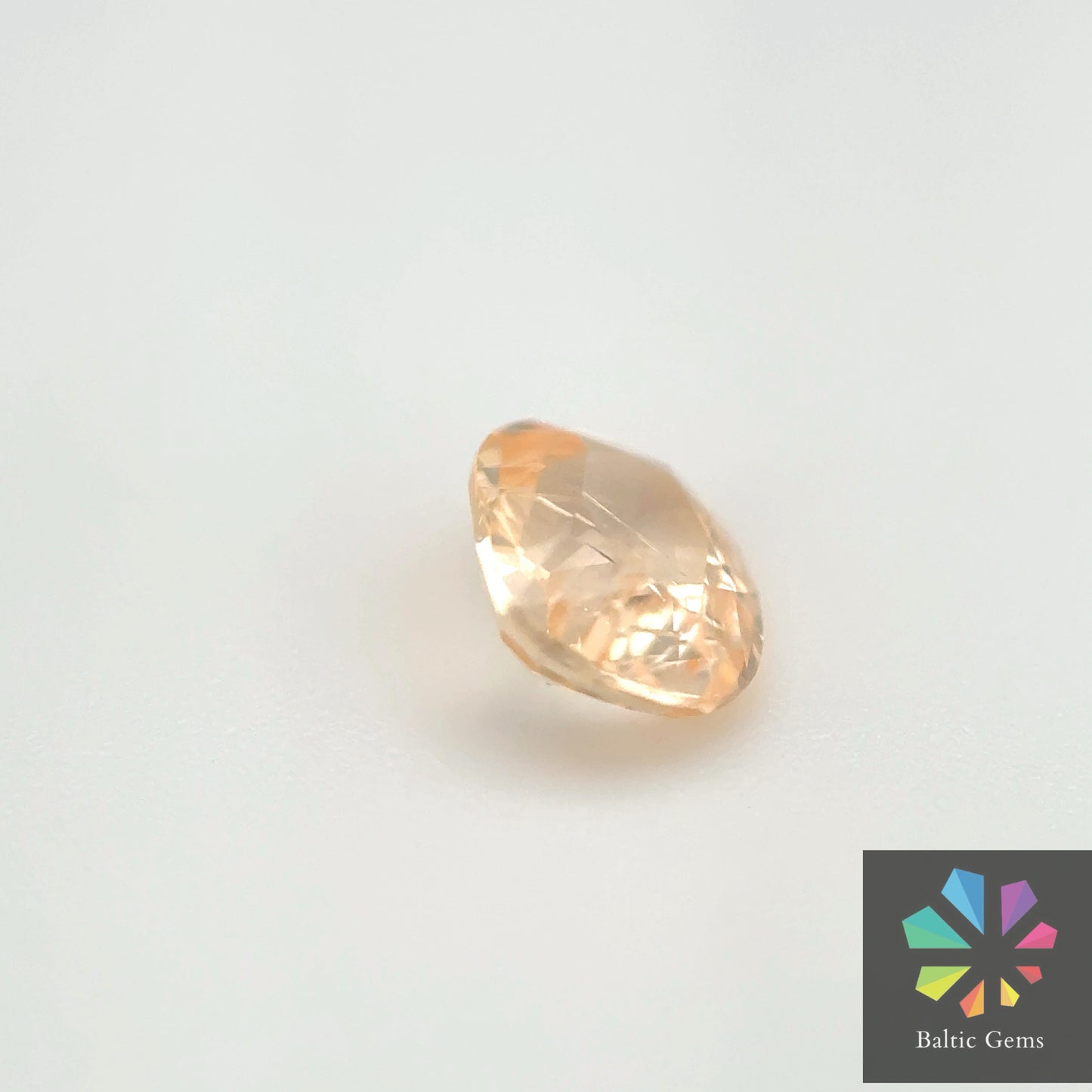 Peach Sapphire 0.72 ct