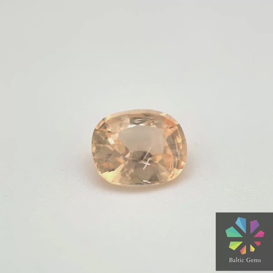 Peach Sapphire 0.72 ct